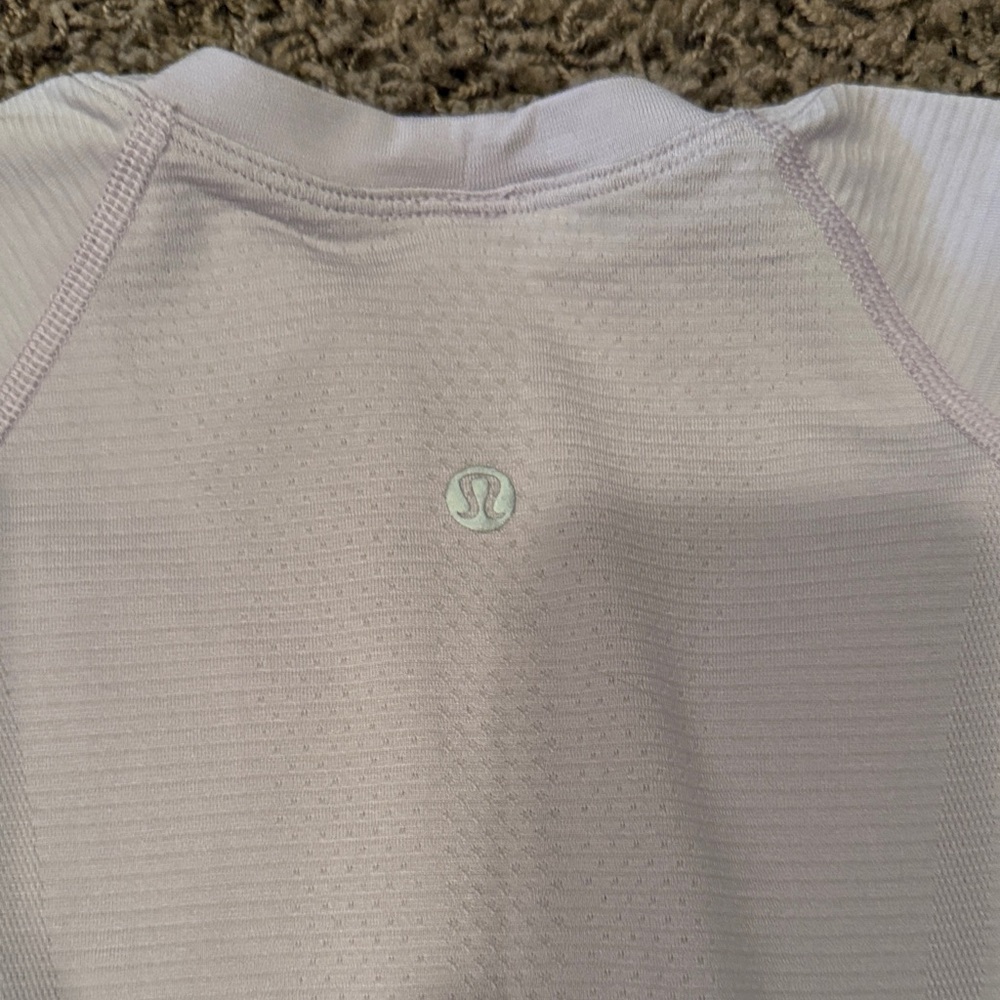 Lululemon Athletica Lavender Top - Picture 3 of 4